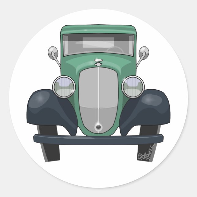 Adesivo Coleta Chevy 1935 (Frente)