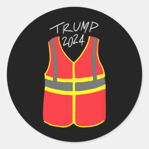 Adesivo Colete de Caminhão Garge Trump 2024