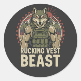 Adesivo Colete de Rucking Beast