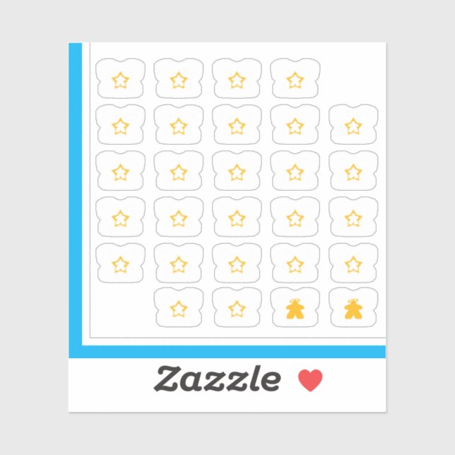 Adesivo Coletes de Conselho - Jogador de Jogo (Folha)