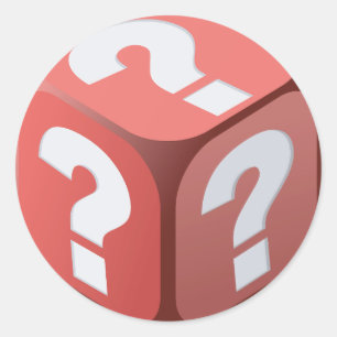 Adesivo Coletor com Pontos de Pergunta