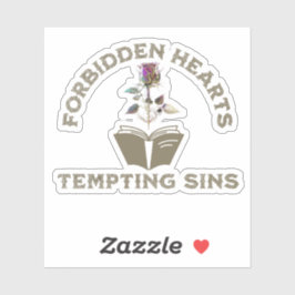 Adesivo Coletor de Livros do Romance Reader