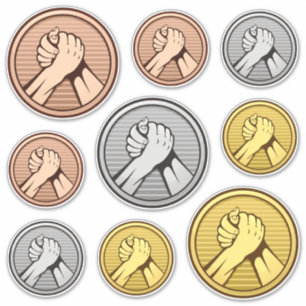 Adesivo Coletor de Luta do braço