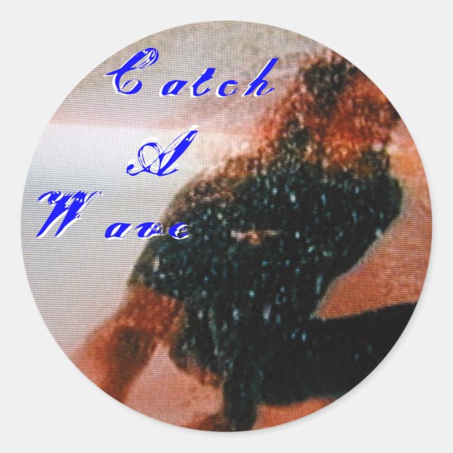 Adesivo Coletor de Ondas - Personalizado (Frente)