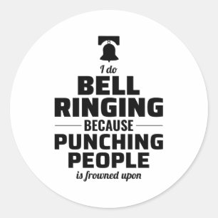 Adesivo Coletor de Toques Bell Ringer Campanologista Funny