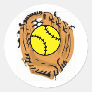 Adesivo Coletor do softball