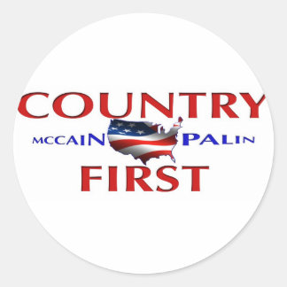 Adesivo Coletor John McCain Sarah Palin