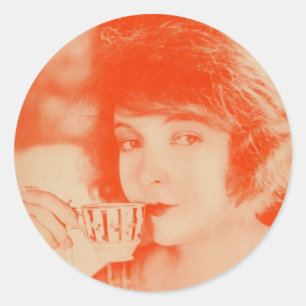 Adesivo Coletor redondo "Lillian Gish"