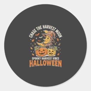 Adesivo Colheita da Lua de Halloween Delícia