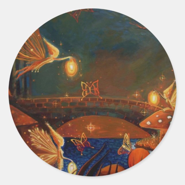 Adesivo Colheita de fadas - Folha adesiva (Frente)