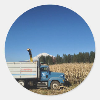 Adesivo Colheita de Fazendas orgânicas