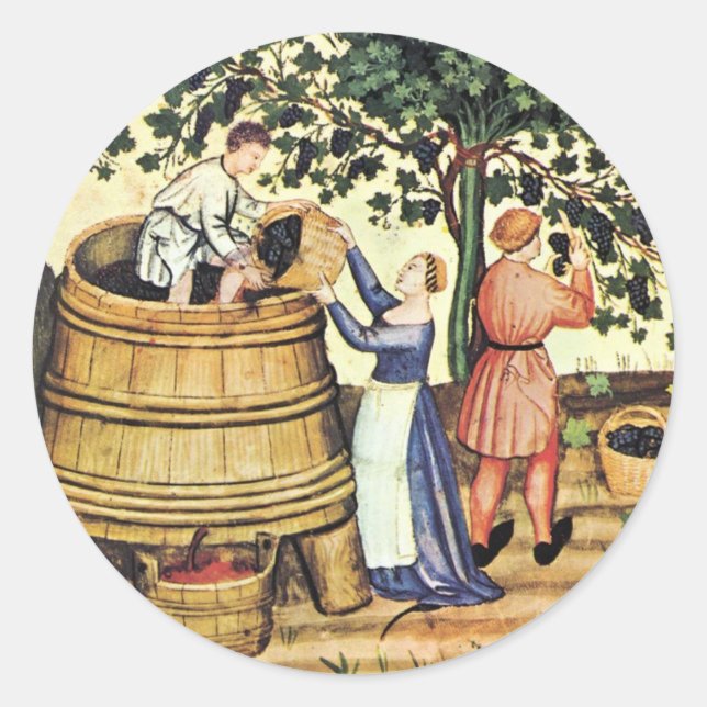 ADESIVO COLHEITA DE VINHOS ANTICOS DE UVAS (Frente)