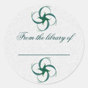 Adesivo Colibri abstrato