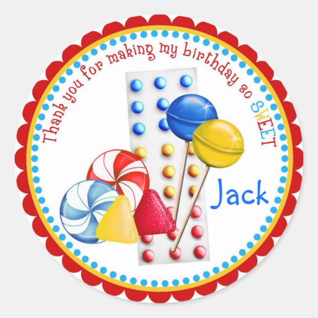 Adesivo Colírio, Colírios e Botões Doces (Frente)