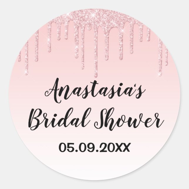 Adesivo Colírios Brilhantes, Rosa, Rosa, Rosa, Rosa Dourad (Frente)