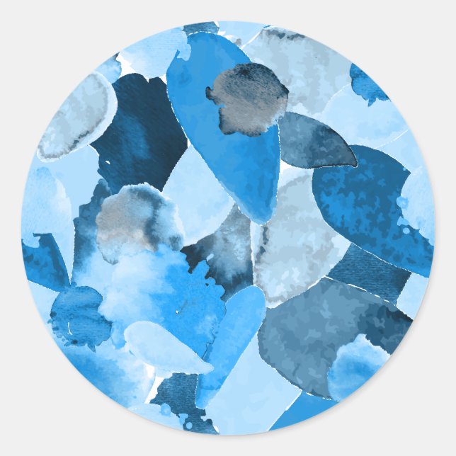 Adesivo Colisão de cores 6 (Frente)