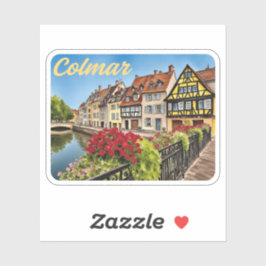 Adesivo Colmar França Aquarela