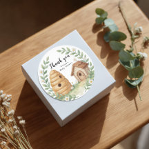 Colmeias Florais e pequeno Obrigado Abelha