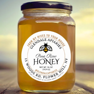 Adesivo Colmeias para o House Puro Raw Honey Honeybeker St