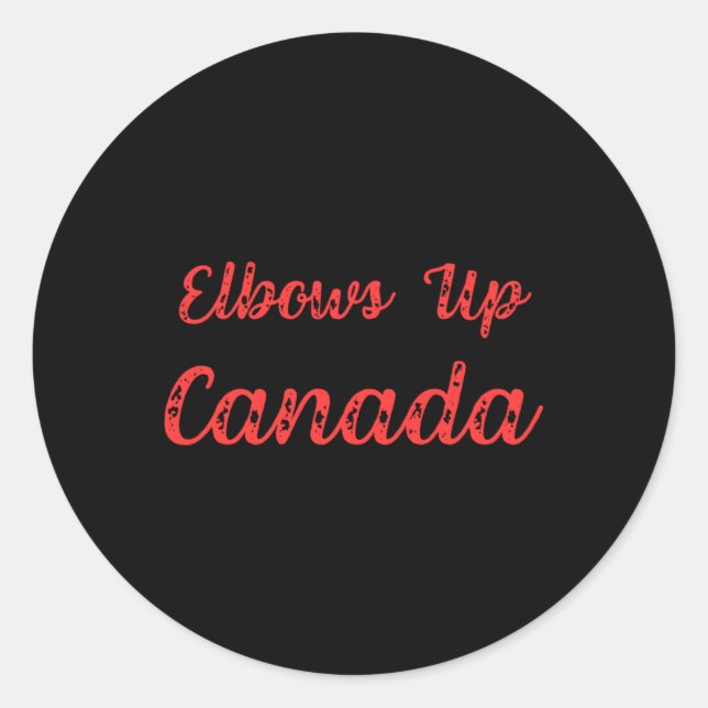 Adesivo Coloca-se no Canadá Sticker11 (Frente)