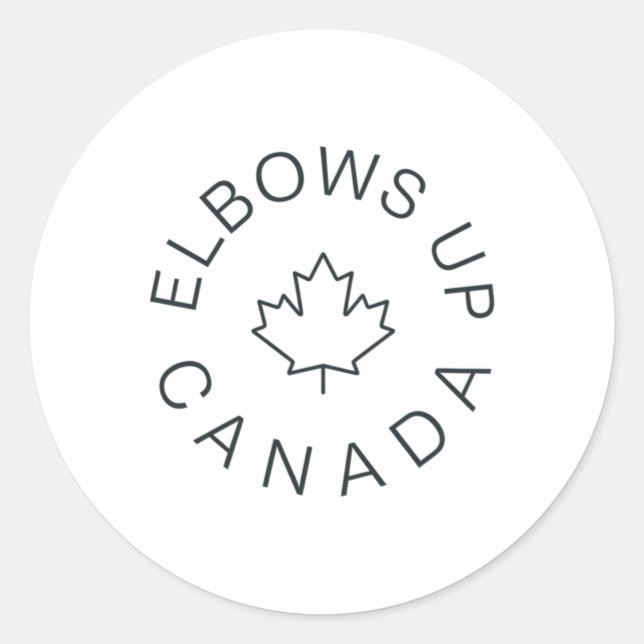 Adesivo Coloca-se no Canadá Sticker6 (Frente)
