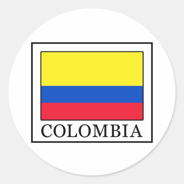 Adesivo Colômbia (Frente)