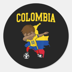 Adesivo Colômbia Futebol Colombiano Futebol Dabbing