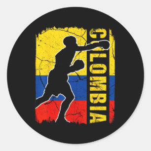 Adesivo Colombiana Boxing Team Colômbia - Bandeiras para B