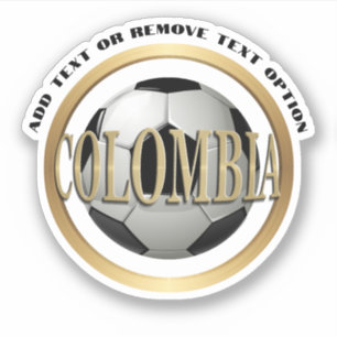 Adesivo Colombiana de futebol