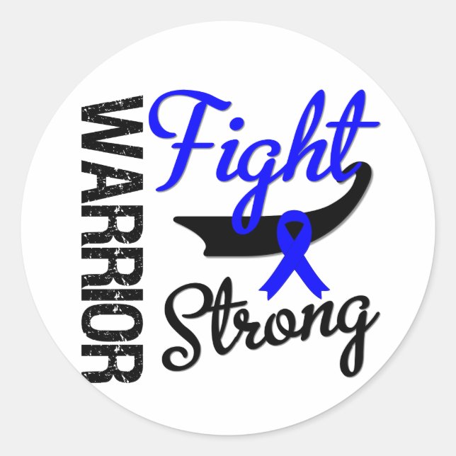 Adesivo Colon Cancer Warrior (Frente)