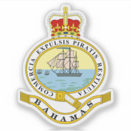 Adesivo Colônia das Baamas (1869-1904, 1953-1964)