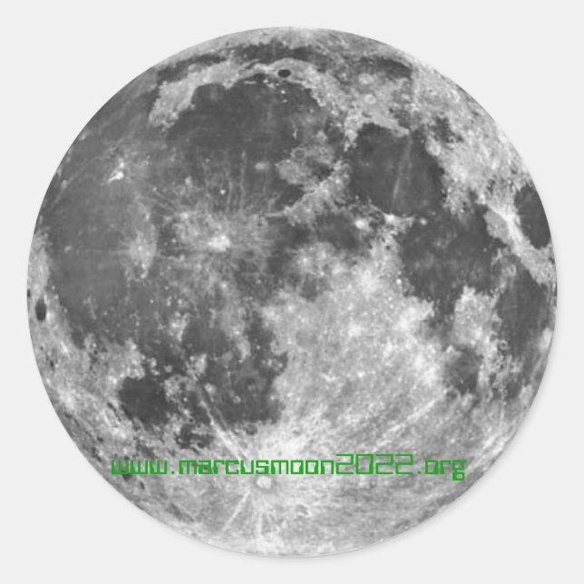 Adesivo Colônia de Lua 2022 - Marcusmoon2022.org (Frente)