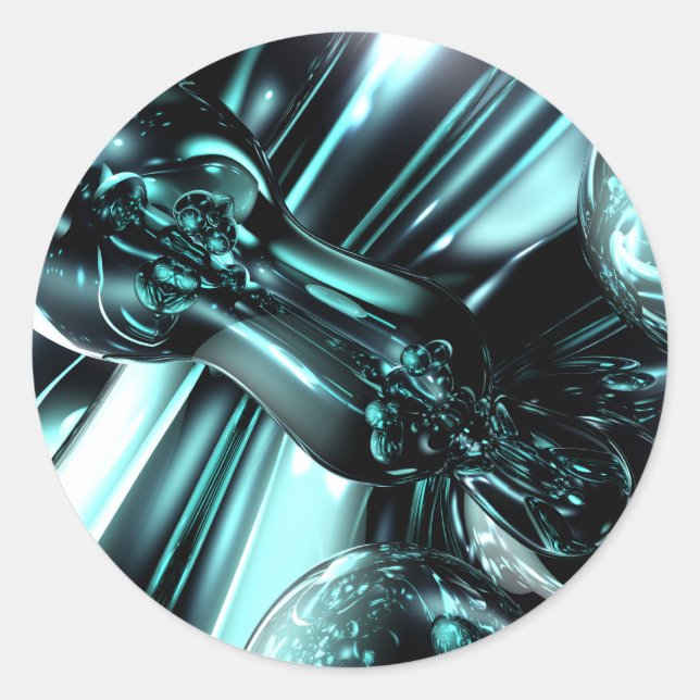 Adesivo Coloque o Abstrato (Frente)