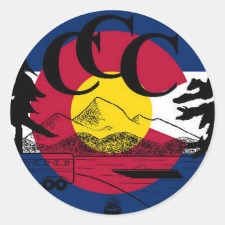 Adesivo Colorado Camping Crew Sticker