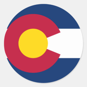 Adesivo Colorado Flag