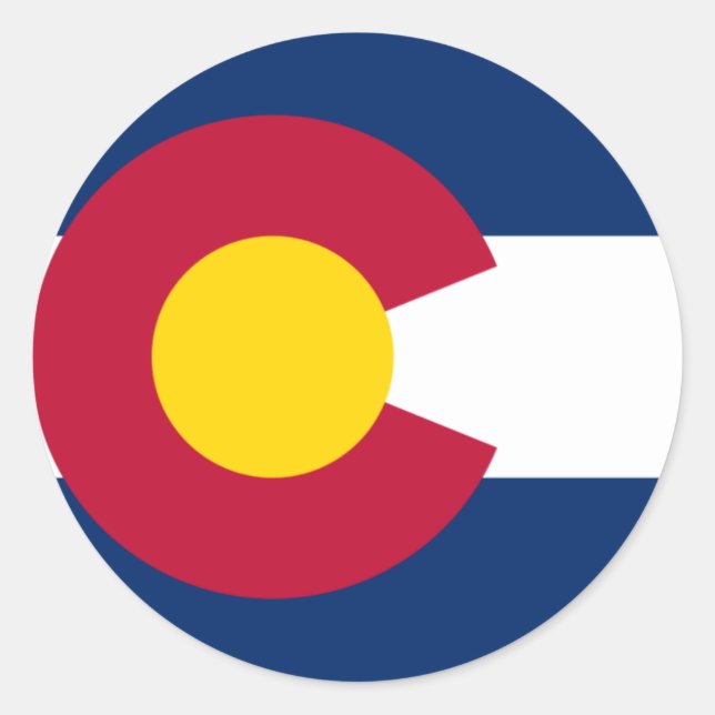 Adesivo Colorado Flag (Frente)