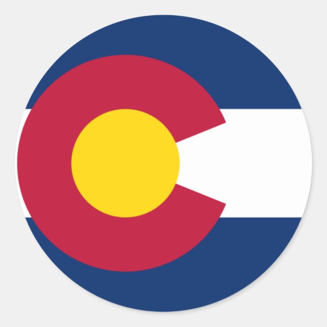 Adesivo Colorado Flag (Frente)