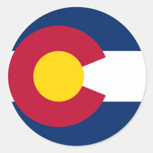 Adesivo Colorado Flag