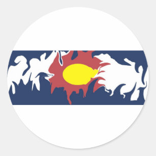 Adesivo Colorado Flag