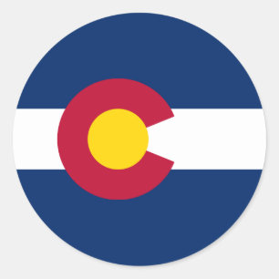 Adesivo Colorado Flag
