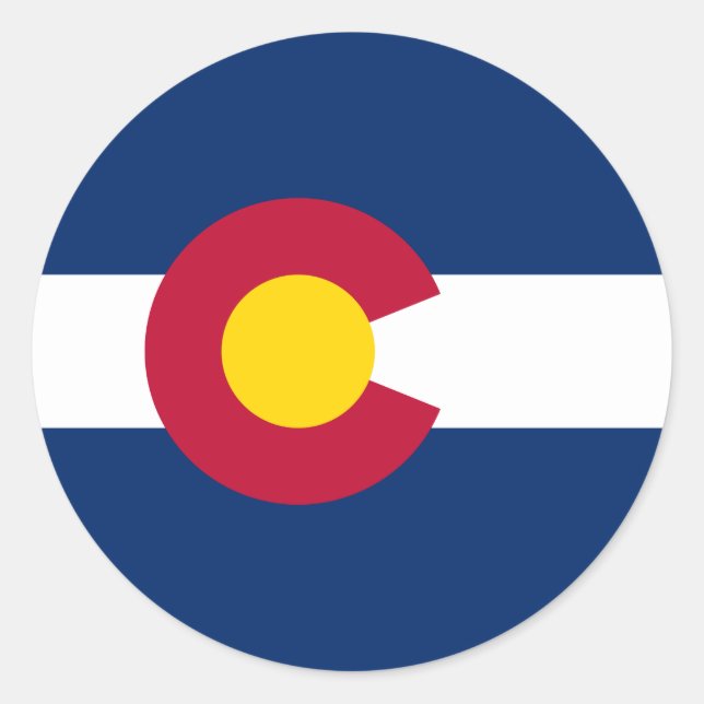 Adesivo Colorado Flag (Frente)