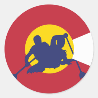 Adesivo Colorado Flag Sticker