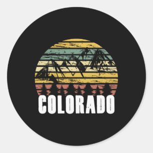 Adesivo Colorado For Coloradans Distress