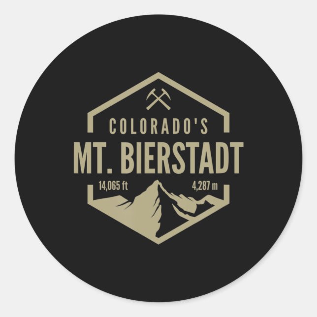 Adesivo Colorado Mt Bierstadt  (Frente)