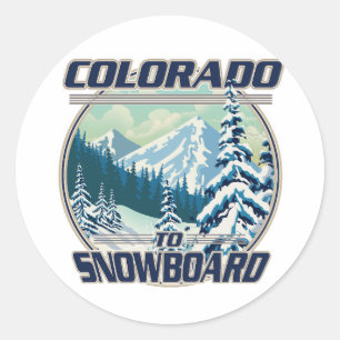 Adesivo Colorado Para Snowboard