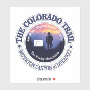 Adesivo Colorado Trail (rd2)