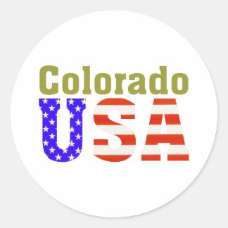 Adesivo Colorado USA Aashen alfa