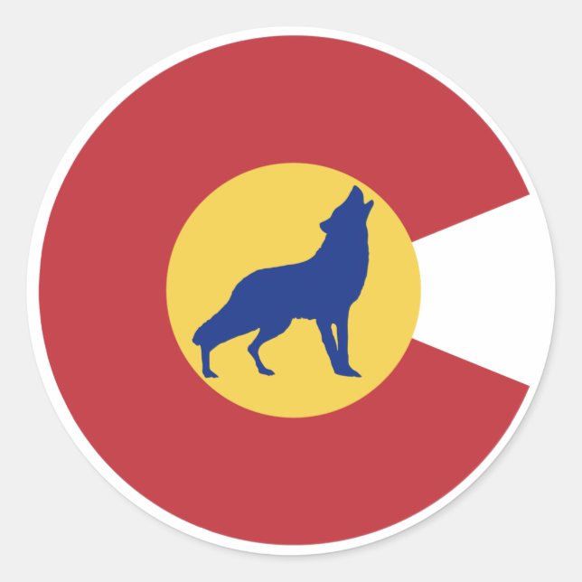 Adesivo Colorado Wolf (Frente)