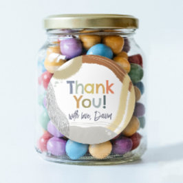 Adesivo Colorful Boy Birthday Thank You Favor Sticker