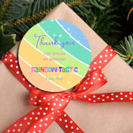 Adesivo Colorful Rainbow 1st Birthday 